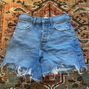 Button Up Abercrombie Shorts